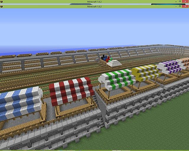 HorseRacing track Minecraft Map