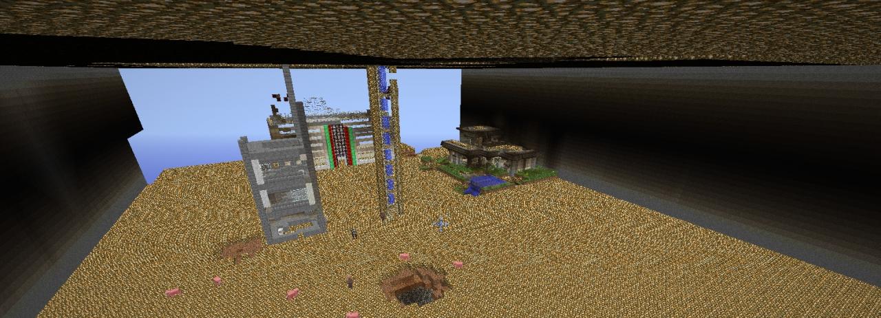 The Server Is Destroy Minecraft Map