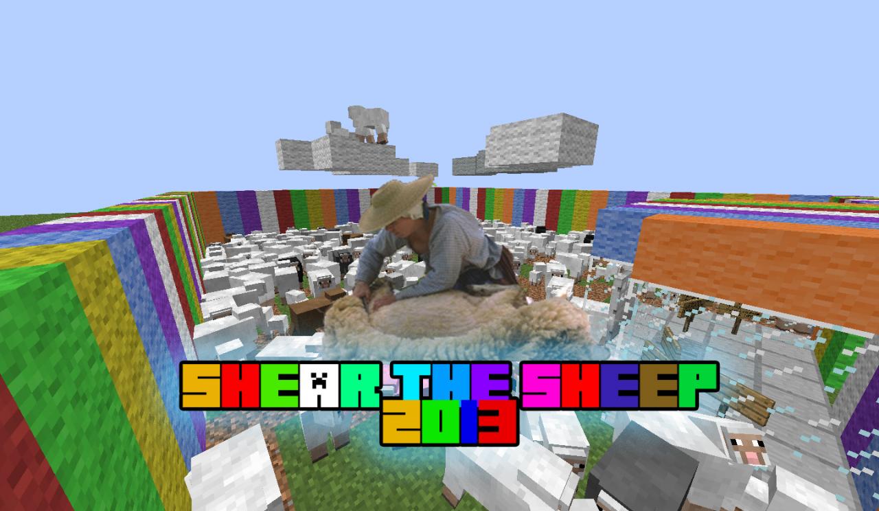 Shear The Sheep 2013 Minecraft Map