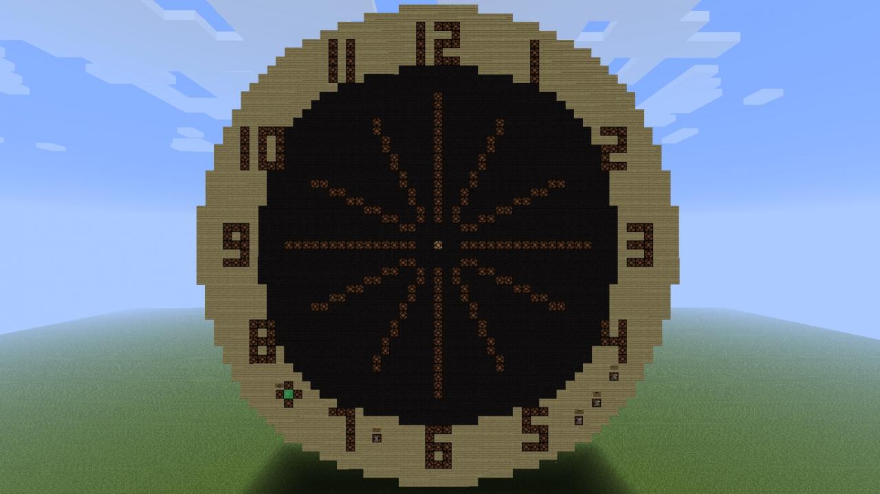 Analog Clock 1.1.4 Minecraft Map