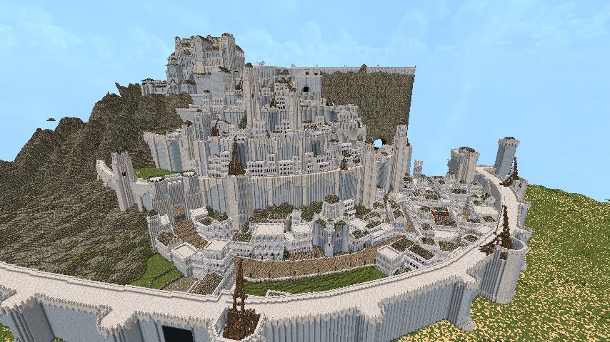 Minas Tirith (Minecraft) - A Bohemian Seeking Rhapsody