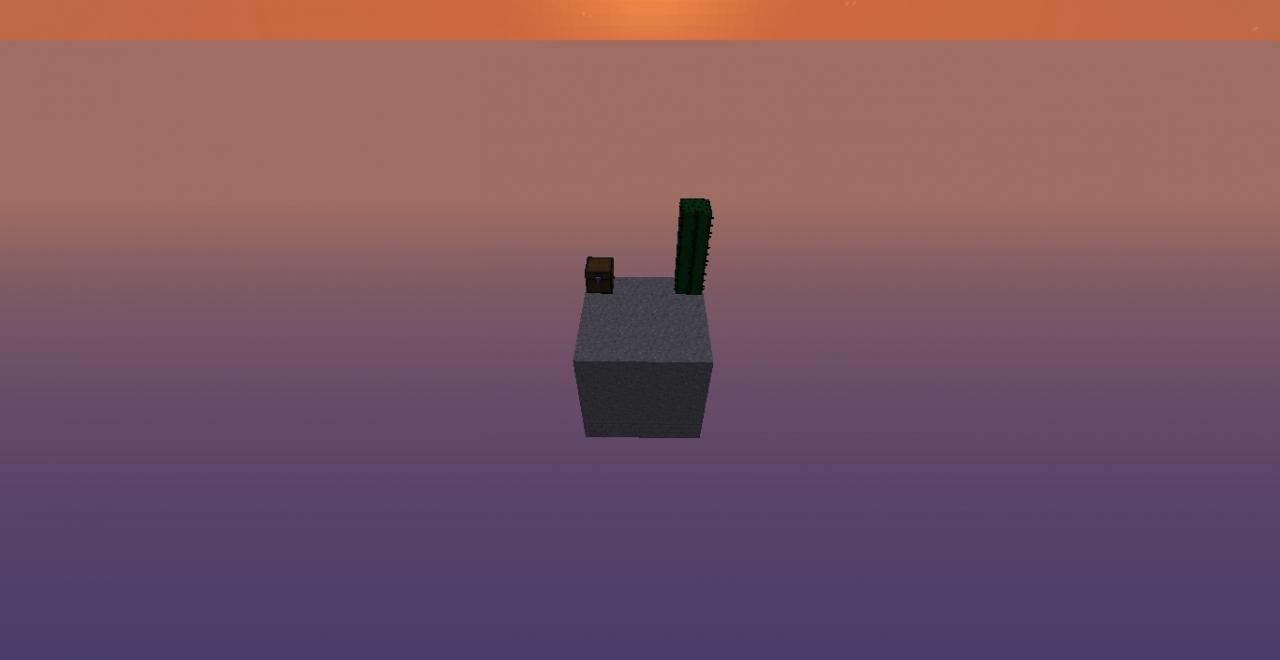 Space Block Survival (42 challenges to complete) Minecraft Map