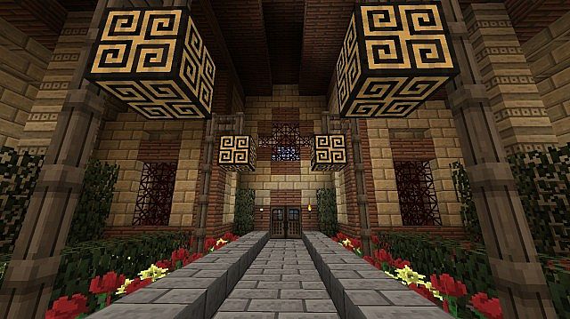 The front door