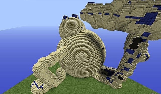 Naruto Shukaku Minecraft Project
