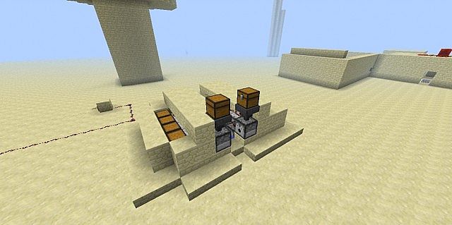 MY REDSTONE TEST LAB Minecraft Map