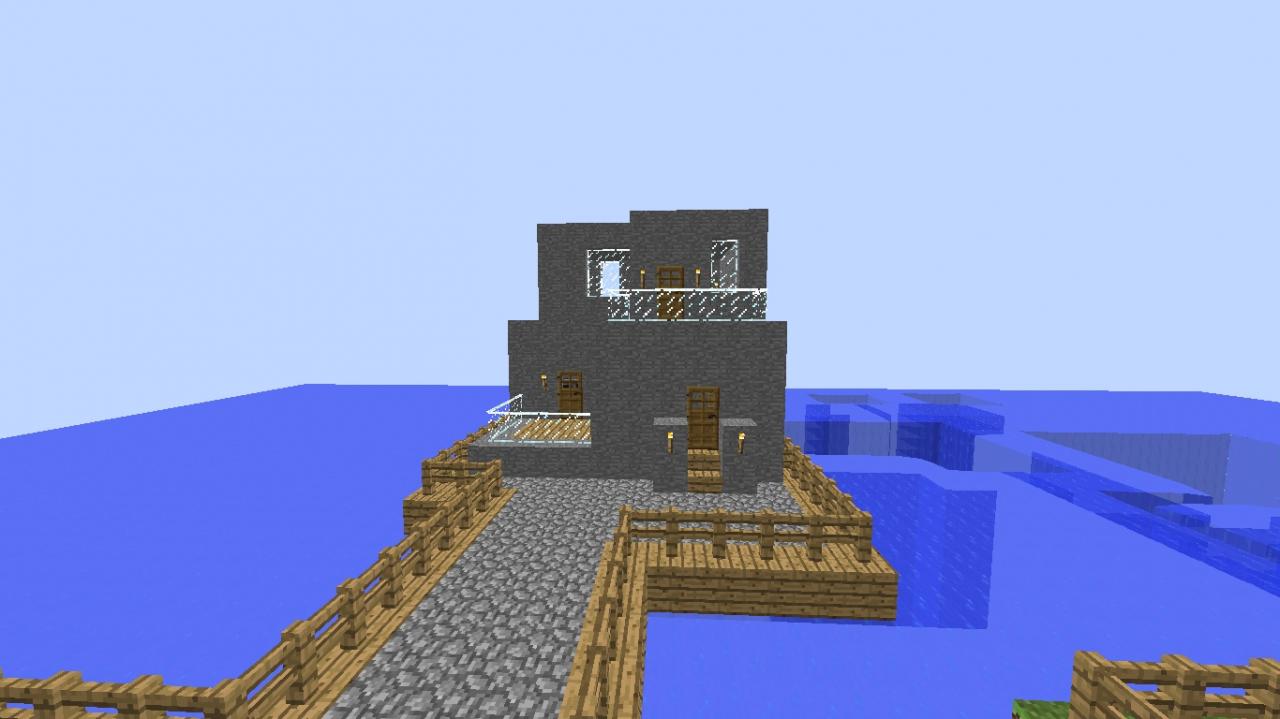 Water Village Minecraft Map