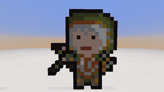 Pixel Art -=-=-=- Minecraft Map