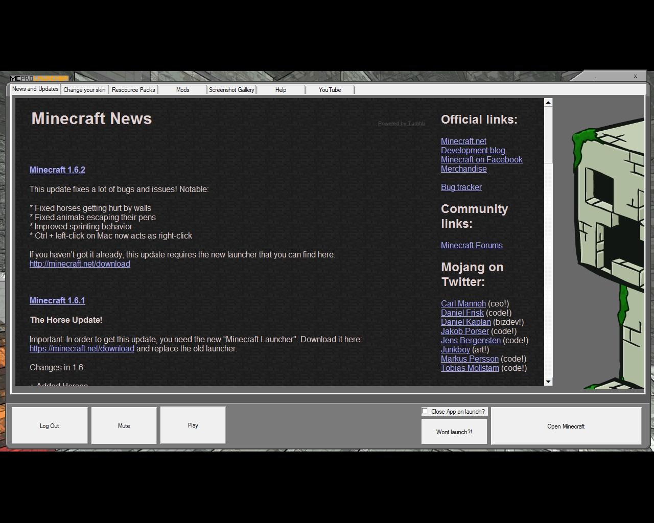 MCPr Customizer For MC 1.6+ Minecraft Mod