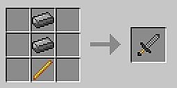Craft steel tools like anything else, just swapping sticks for blaze rods and using steel as the material!