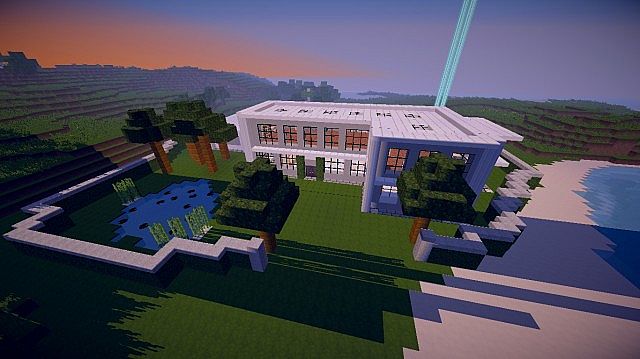 The back of the house