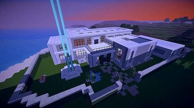 The front of the house