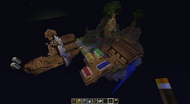 floating pirate island floating pirate island