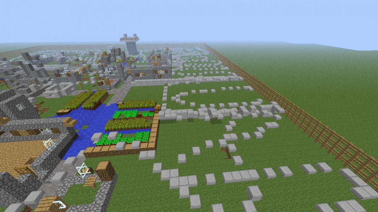 destroyed city map minecraft destroyed city map minecraft