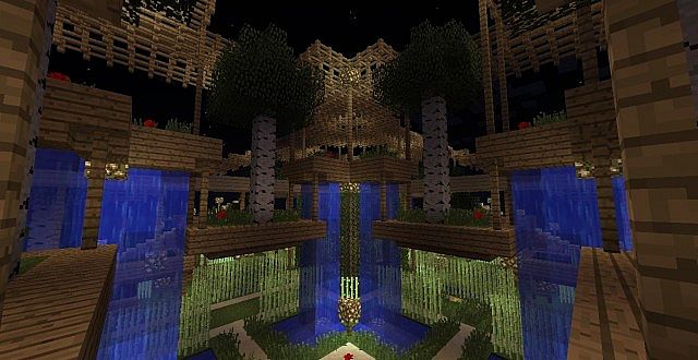 Hanging gardens by night 2