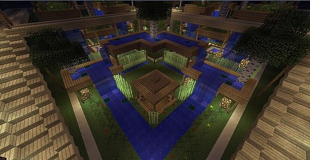 Hanging gardens by night 3