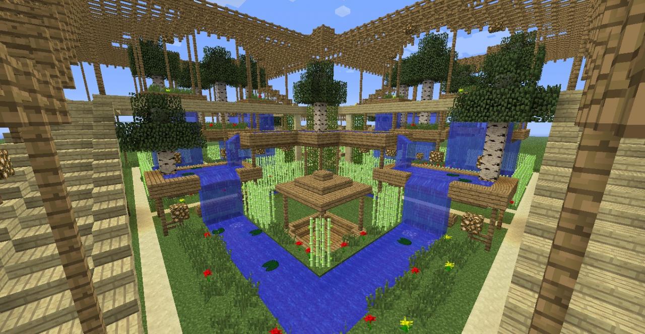Hanging Gardens Minecraft Map