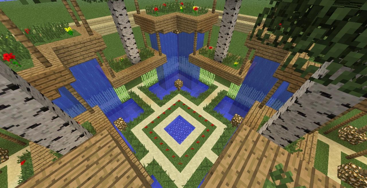 Hanging Gardens Minecraft Project