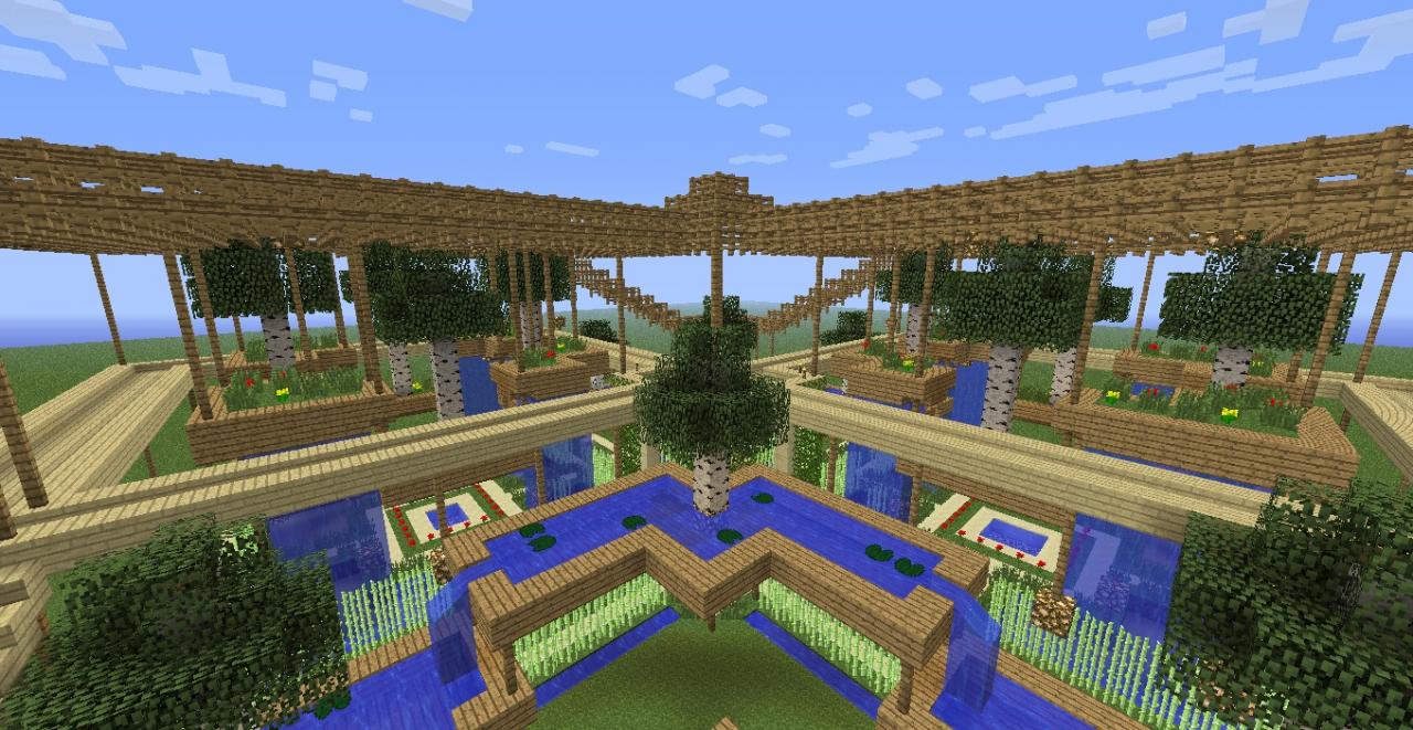 Hanging Gardens Minecraft Map