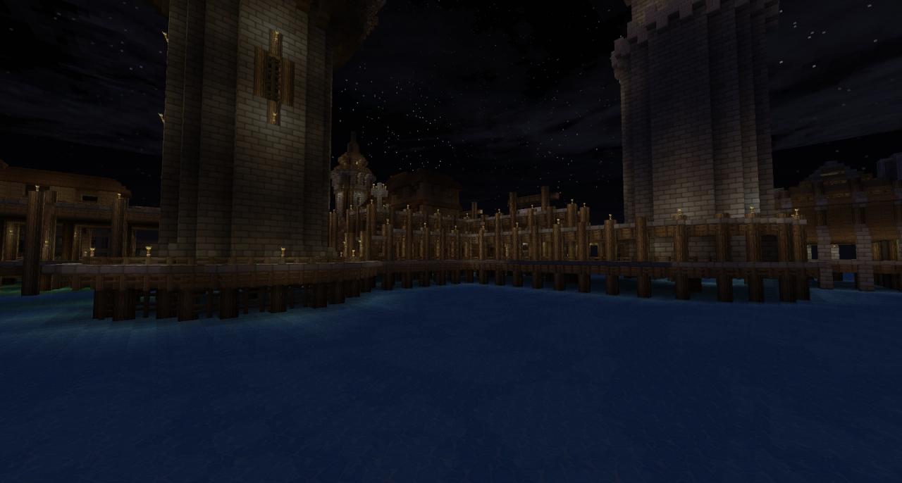 Baine Harbour & Blackchieme City Minecraft Map
