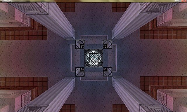 Cross Square glass roof