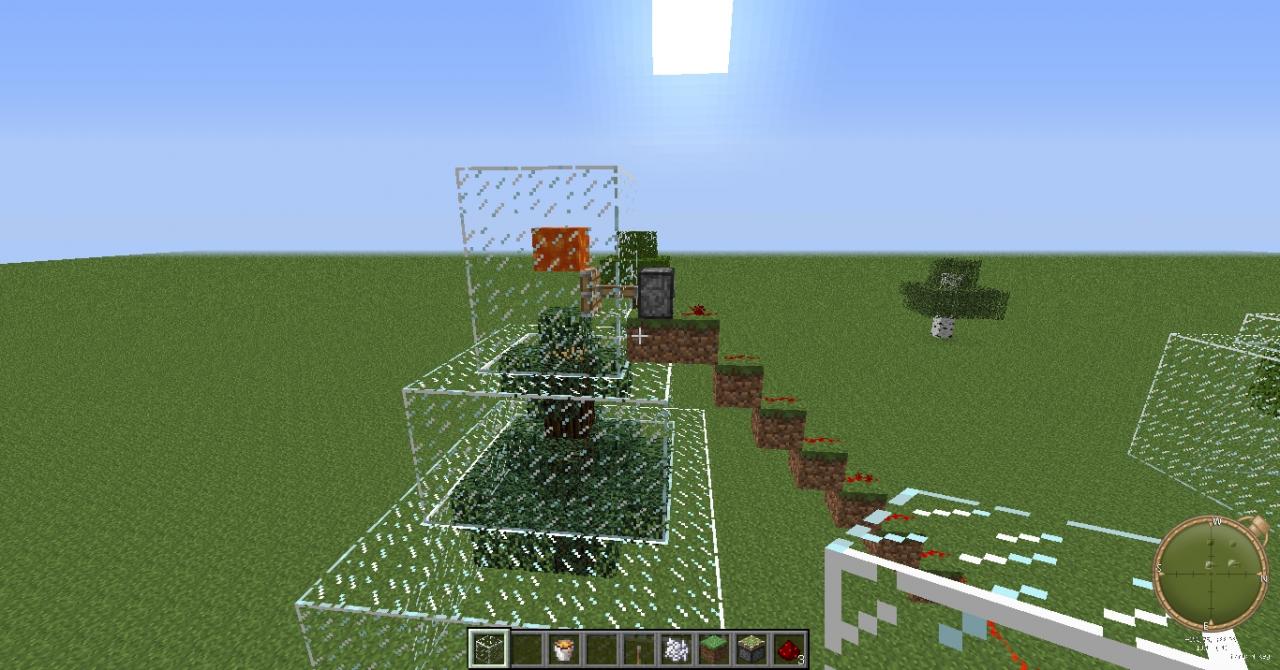 burning trees Minecraft Map