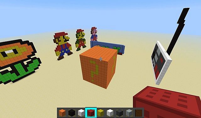 mario project Minecraft Map