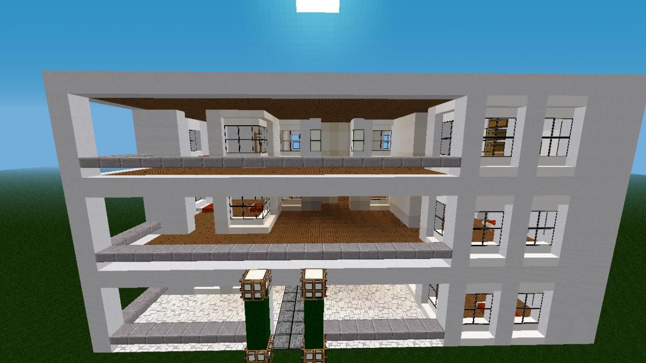 House with balcony Minecraft Map