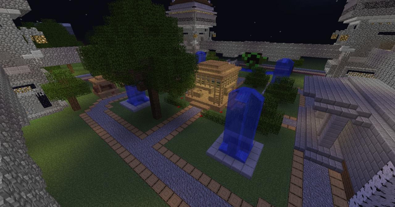 Creepers' Castle [Plotme build] Minecraft Map