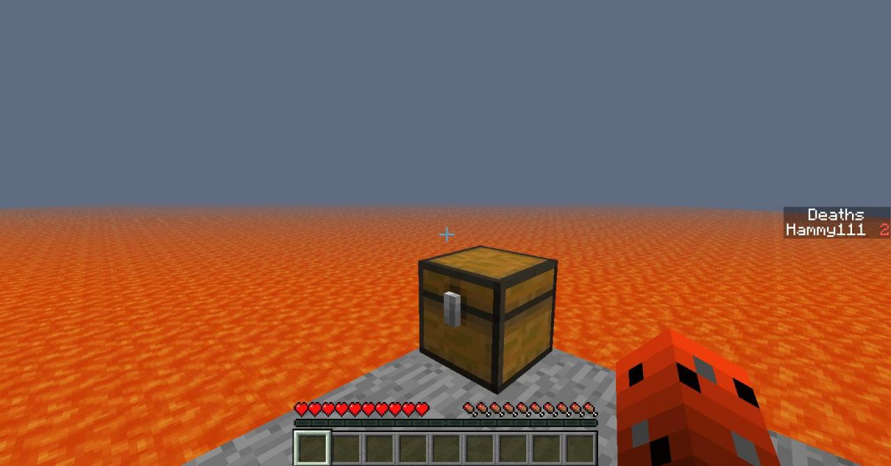 Lava Blocks Minecraft Map