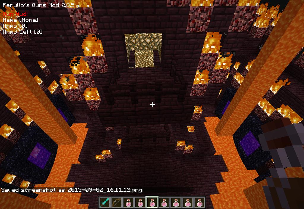 Nether Fortress Minecraft Map