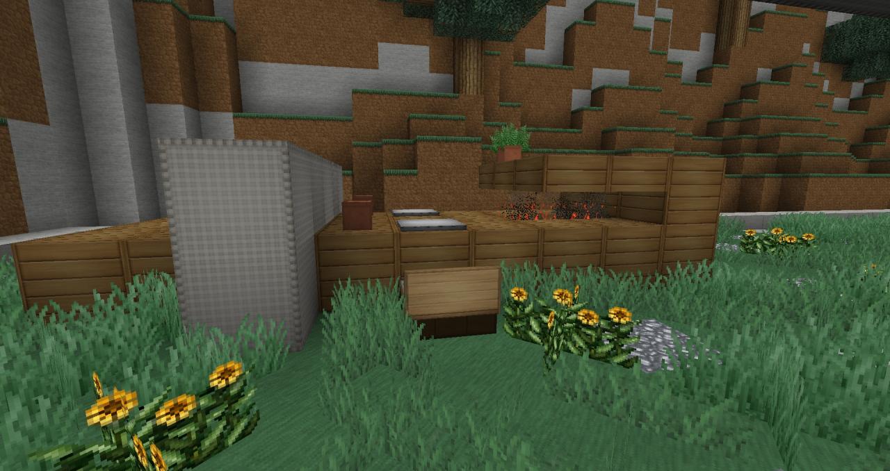 Ferns Minimalist Eco House Minecraft Map