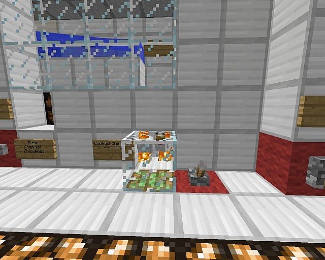 Minecraft Chicken Cooker, Farmer, Breeder, Egg and Feather Farmer 1.6.4