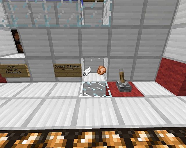 Minecraft Chicken Cooker, Farmer, Breeder, Egg and Feather Farmer 1.6.4
