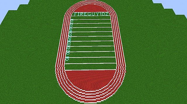 Track And Field Minecraft Map