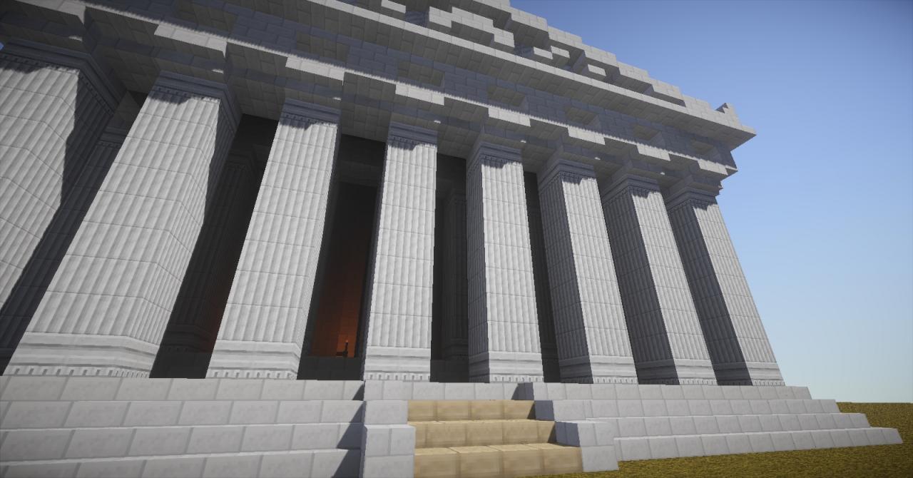 The Athena Parthenon (1:1) Minecraft Map