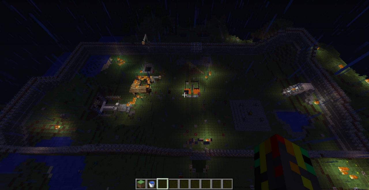 Minecraft mini game The last stand Minecraft Map