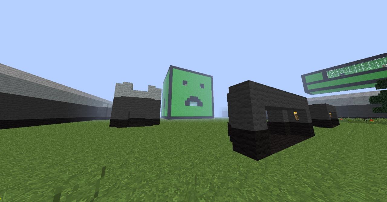 Mini Game Creeper Defense PvP 1.5.2 Minecraft Map