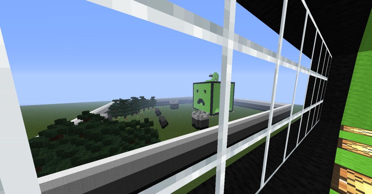 Mini Game Creeper Defense PvP 1.5.2 Minecraft Map