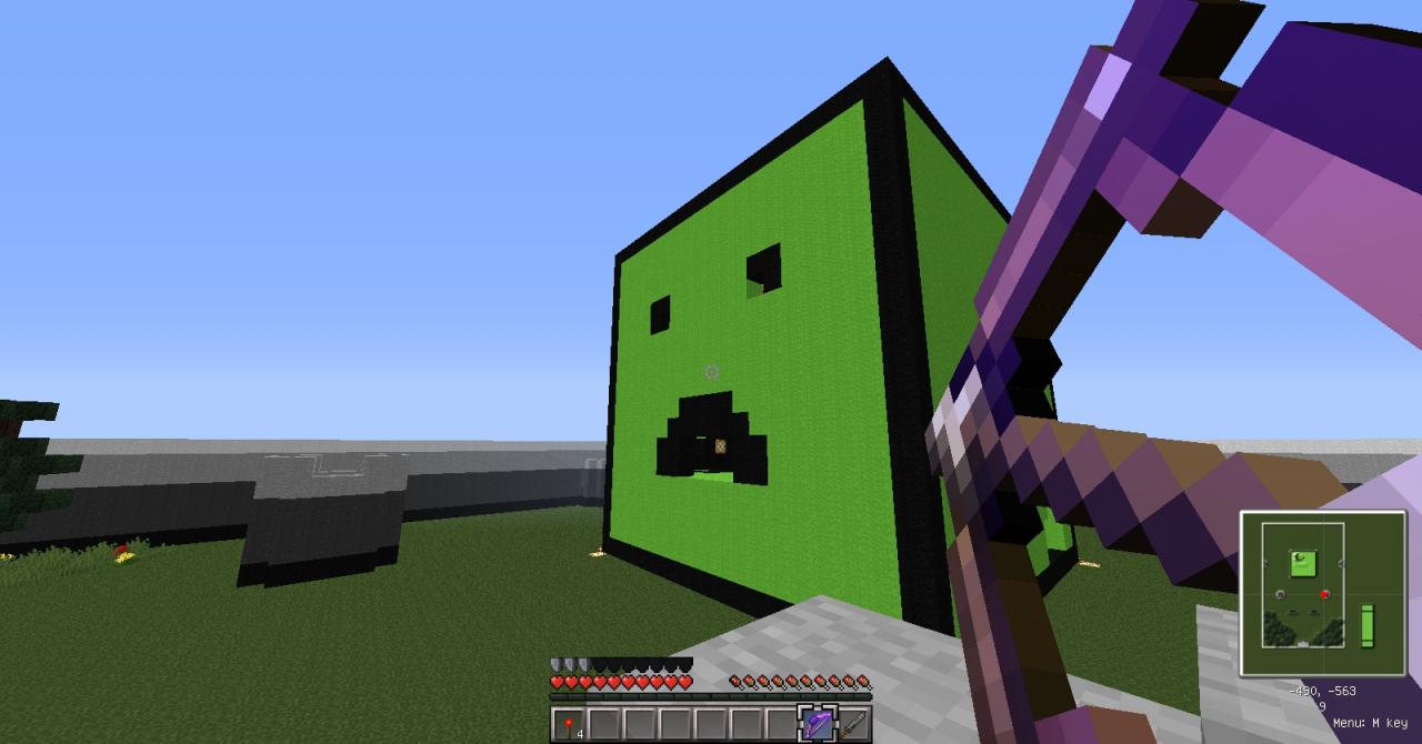 Mini Game Creeper Defense PvP 1.5.2 Minecraft Map
