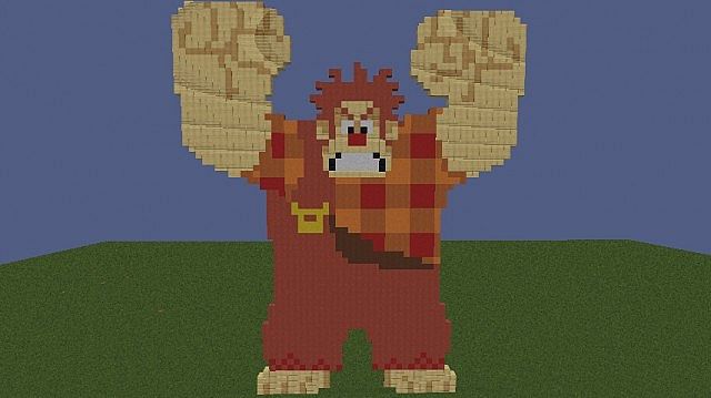 Pixel Art - Ralph Minecraft Map