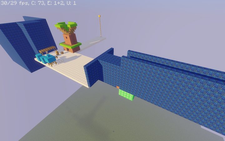 Super Mario Bros. Minecraft Map