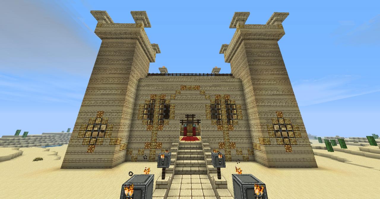 Desert Castle Minecraft Map