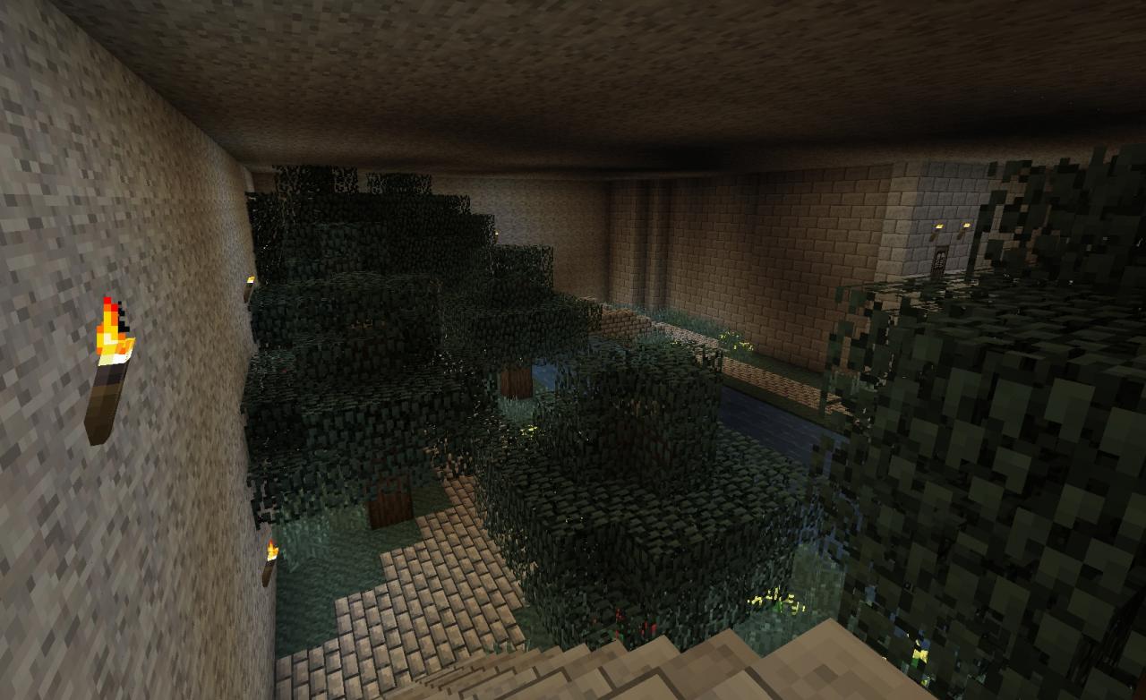 Underground Castle Minecraft Map