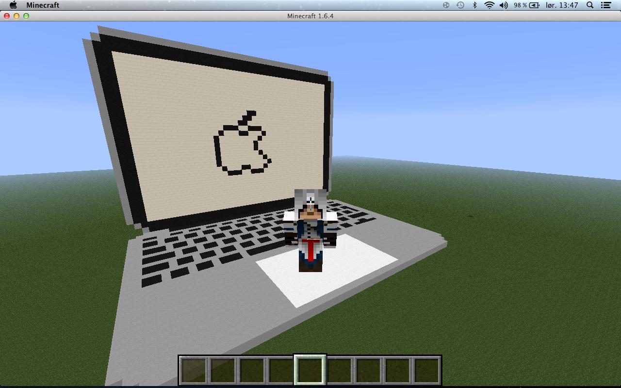 My MacBook Pro Minecraft Map