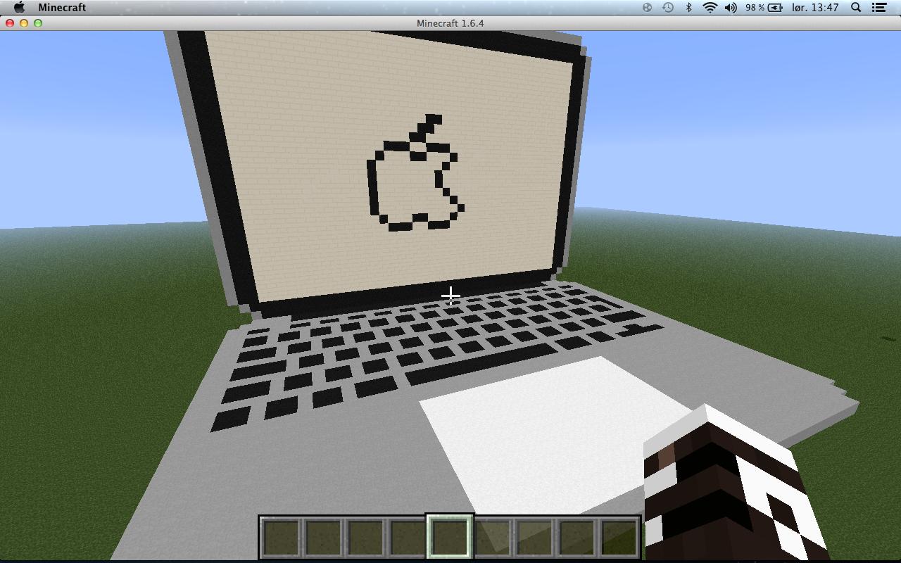 My MacBook Pro Minecraft Map