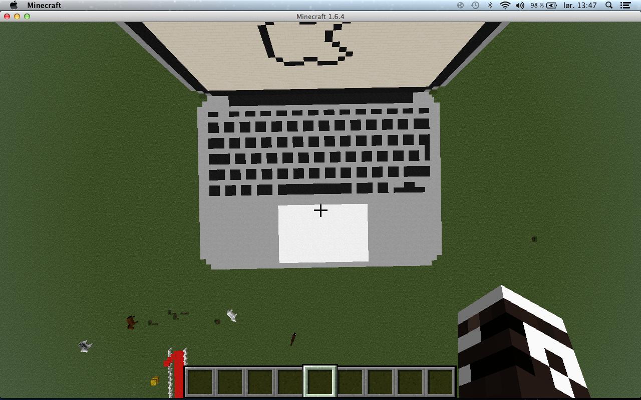 My MacBook Pro Minecraft Map