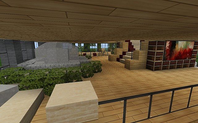 Modern Apartment Building Minecraft Map