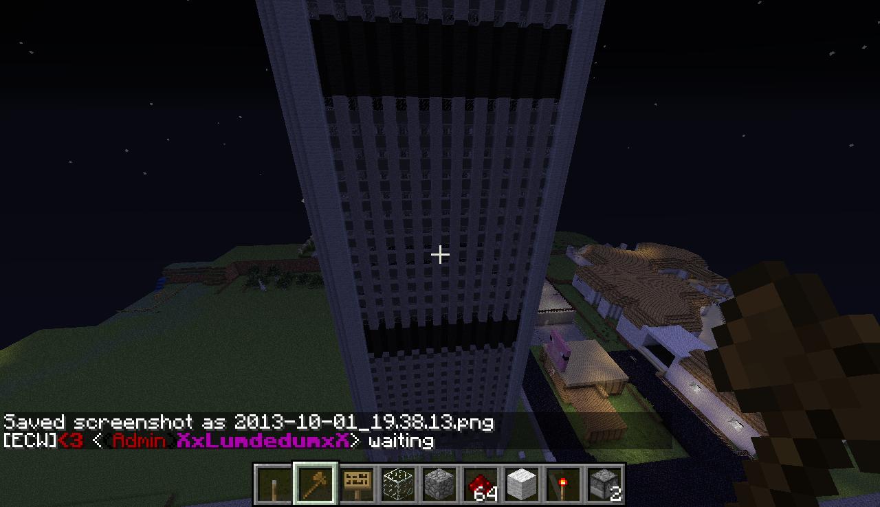 Twin Towers Minecraft Map