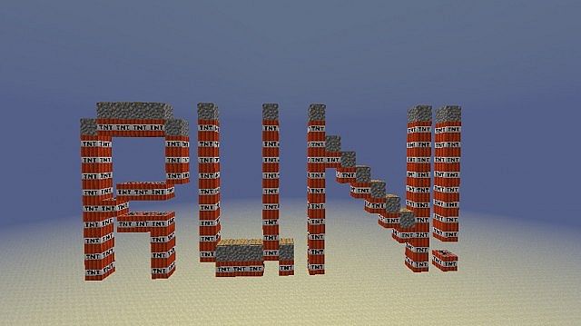 Run! Minecraft Map