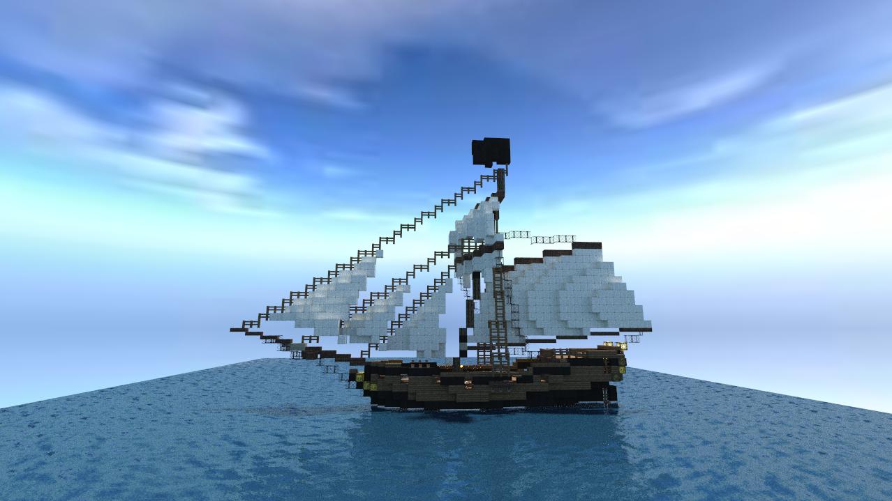 Pirate sloop Minecraft Project